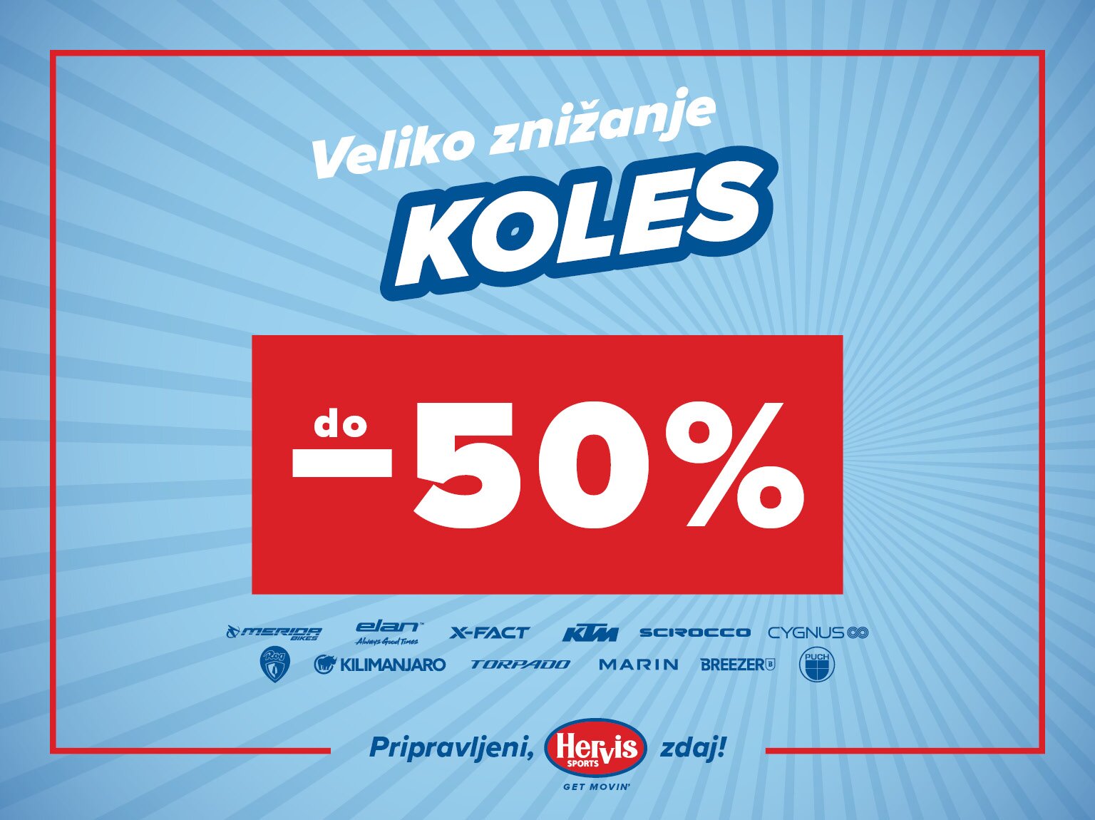 Vse za kolesartvo Kolesa, obutev in oprema Hervis SI