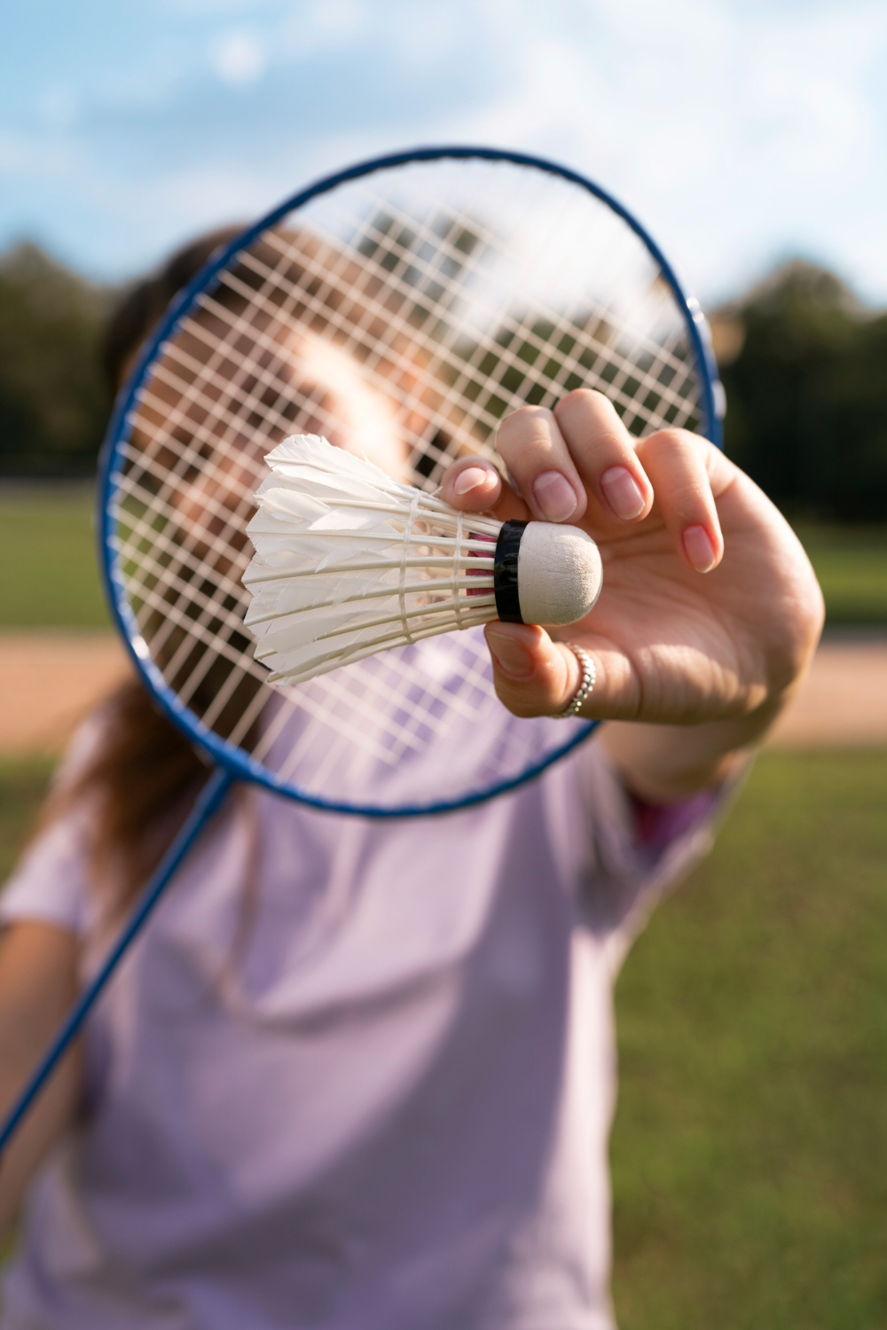 Oprema za badminton.