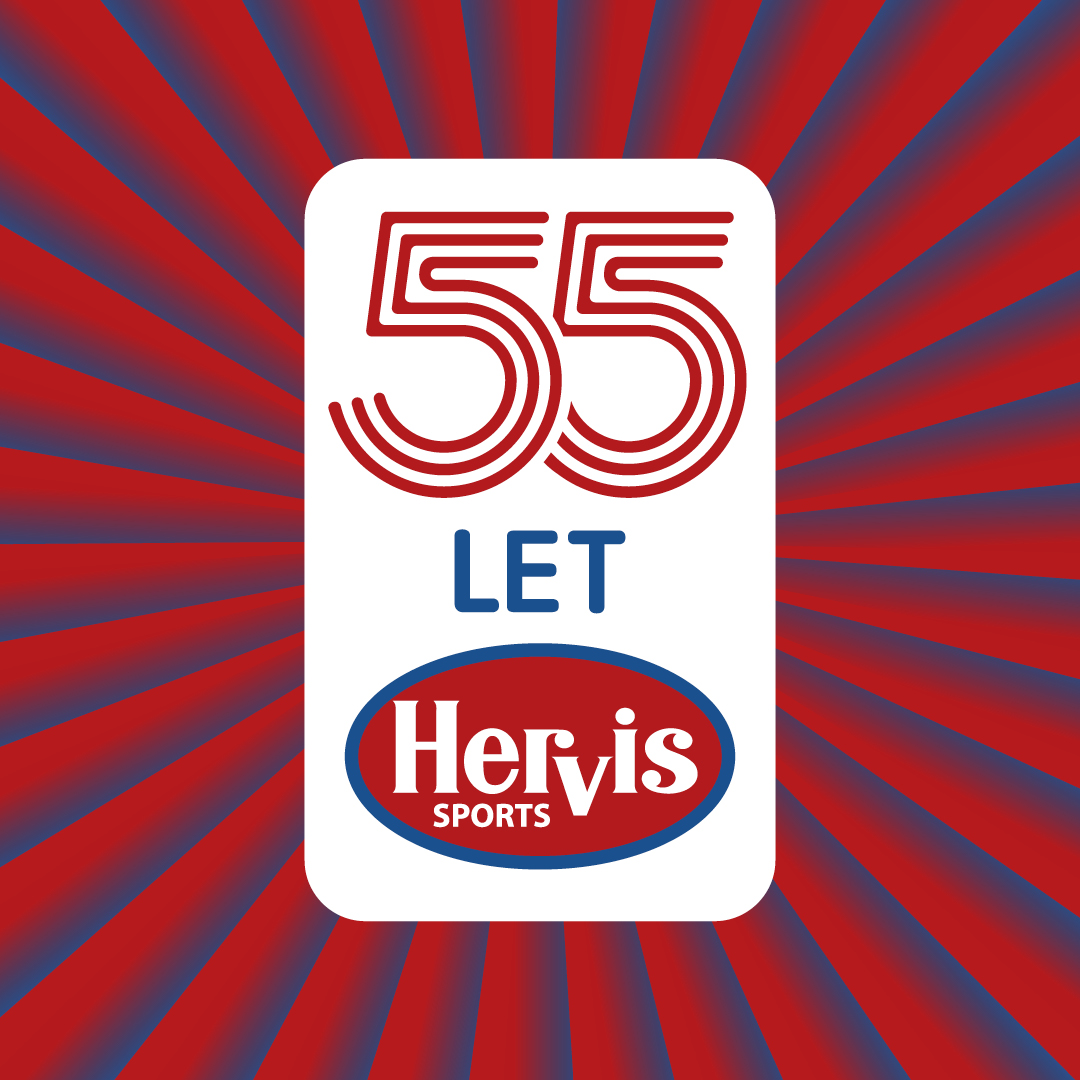 55 let Hervisa logotip