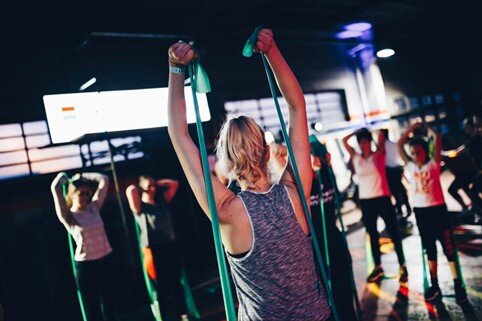 Vodena vadba v fitnes centrih
