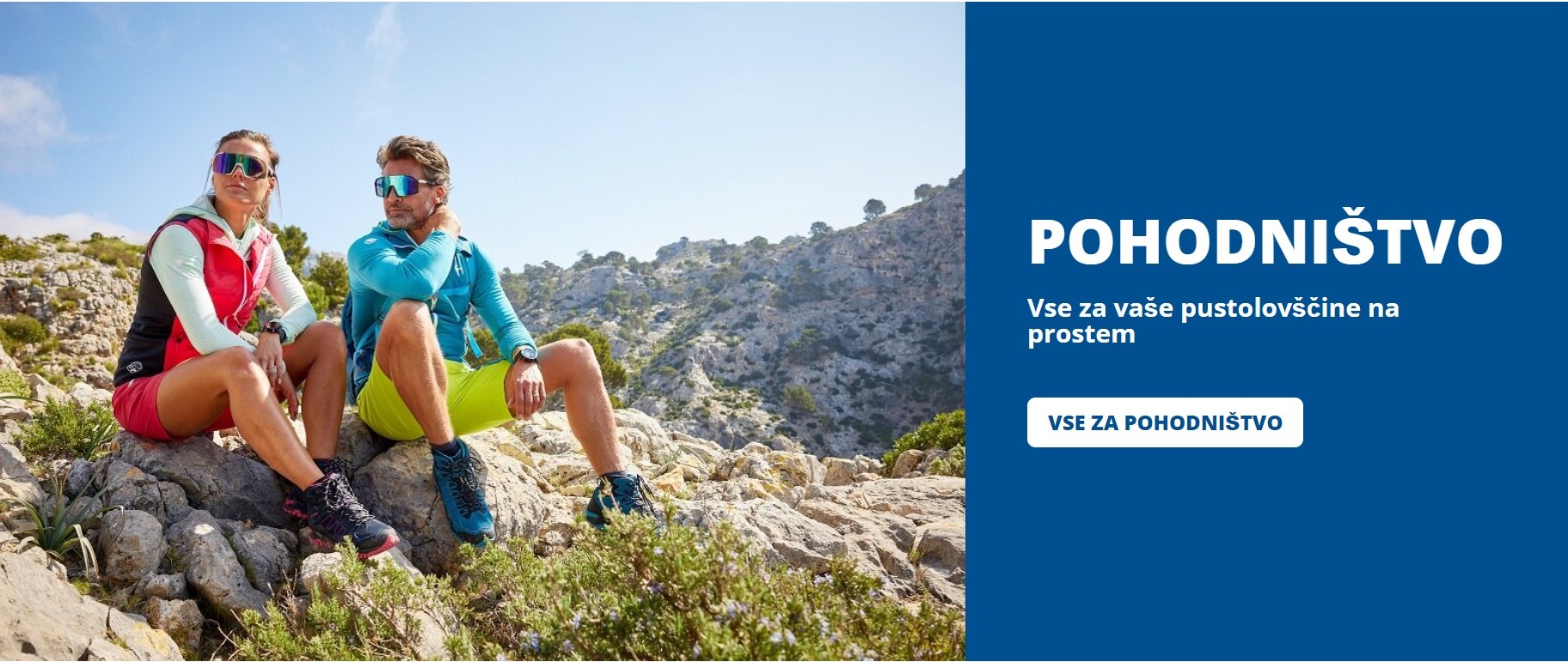 Vse za pohodništvo.
