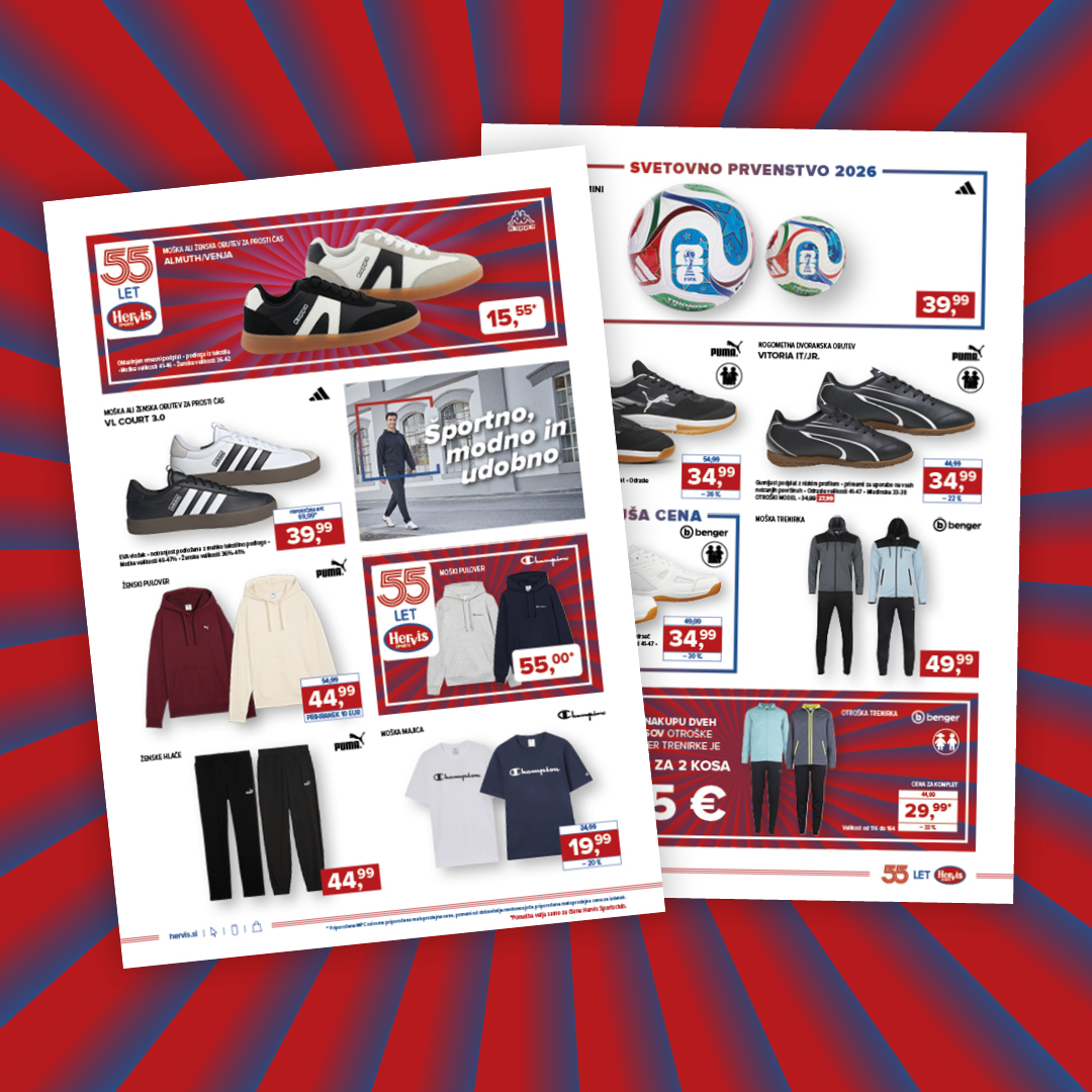 Oprema za otroke v letaku